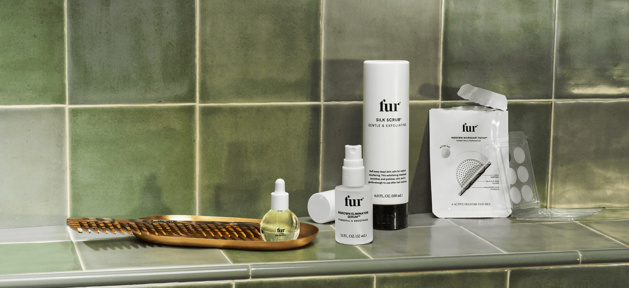 Botanical still life from a Fur skincare campaign.